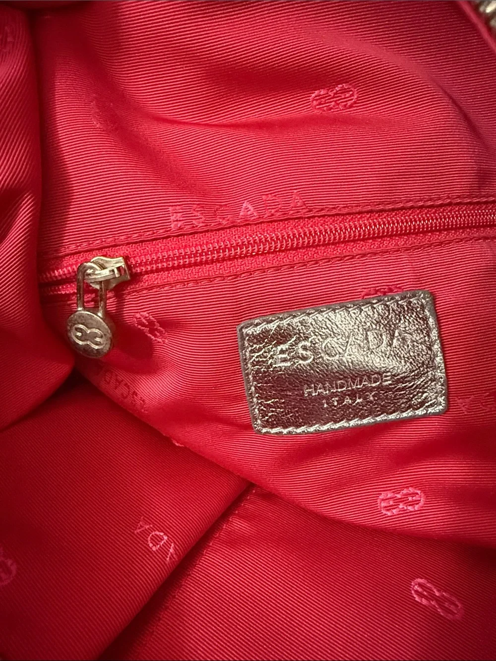 Escada sleek metallic